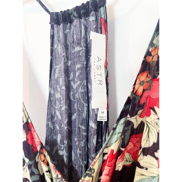 ASTR the Label Floral Boho Midi Dress Size Medium - Picture 3 of 7